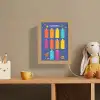 Educatief - Leren rekenen - Ruimte - Vermenigvuldigingstabel Light Box met kabel (Wandlamp kind) klein -sfeer2_kind