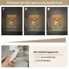 Koffie - Kop - Vintage - Quote Light Box met kabel (Tafellamp) klein -USP_dimbaarNL