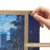 Stad Kuala Lumpur - Skyline - Wolkenkrabbers - Water Light Box met batterij (Wandlamp) middel -USP_websiteprintNL