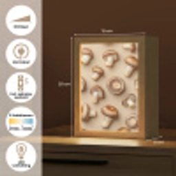 Kastanje Champignons - Beige Light Box met kabel (Tafellamp) klein -USP_NL