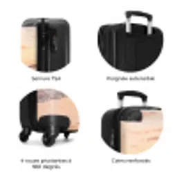 Strand - Branding - Wolken NBS - Handbagage koffer - Volwassenen Unisex middel zzzzzzzbolletjes_FR