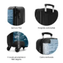 Oceaan - Zwemband - Horizon NBS - Handbagage koffer - Volwassenen Unisex middel zzzzzzzbolletjes_FR