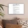 Moeder definitie - Quotes - Mother - Spreuken canvas 2cm klein -sfeer1