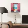 Zee - Roze - Cactus aluminium wit klein -sfeer5
