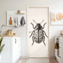 Kever - Insect - Vintage deurposter klein -sfeer5