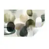 Minimalistisch - Cirkels - Penseelstreken - Beige Muursticker klein -3d