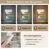 Meer - Bos - Bergen - Natuur - Zon - Landschap Light Box met kabel (Tafellamp) klein -USP_lichtkleurNL