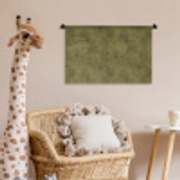 Textuur - Abstract - Groen Wandkleed katoen klein 269 -wsfeer5_kind