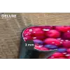 Frambozen - Bessen - Roze - Blauw Placemat vinyl groot 368 -closeup