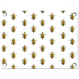 Bijen - Tijdloos - Wit tuinposter los doek klein 239 -3d