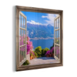 Doorkijk - Berg - Landschap - Uitzicht - Meer plexiglas 5mm klein -z3d