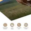 Longhorn - Landschap - Zonsondergang poster papier klein -closeup_NL
