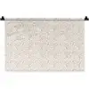 Bloemen - Patroon - Taupe Wandkleed katoen klein 269 -zz3d