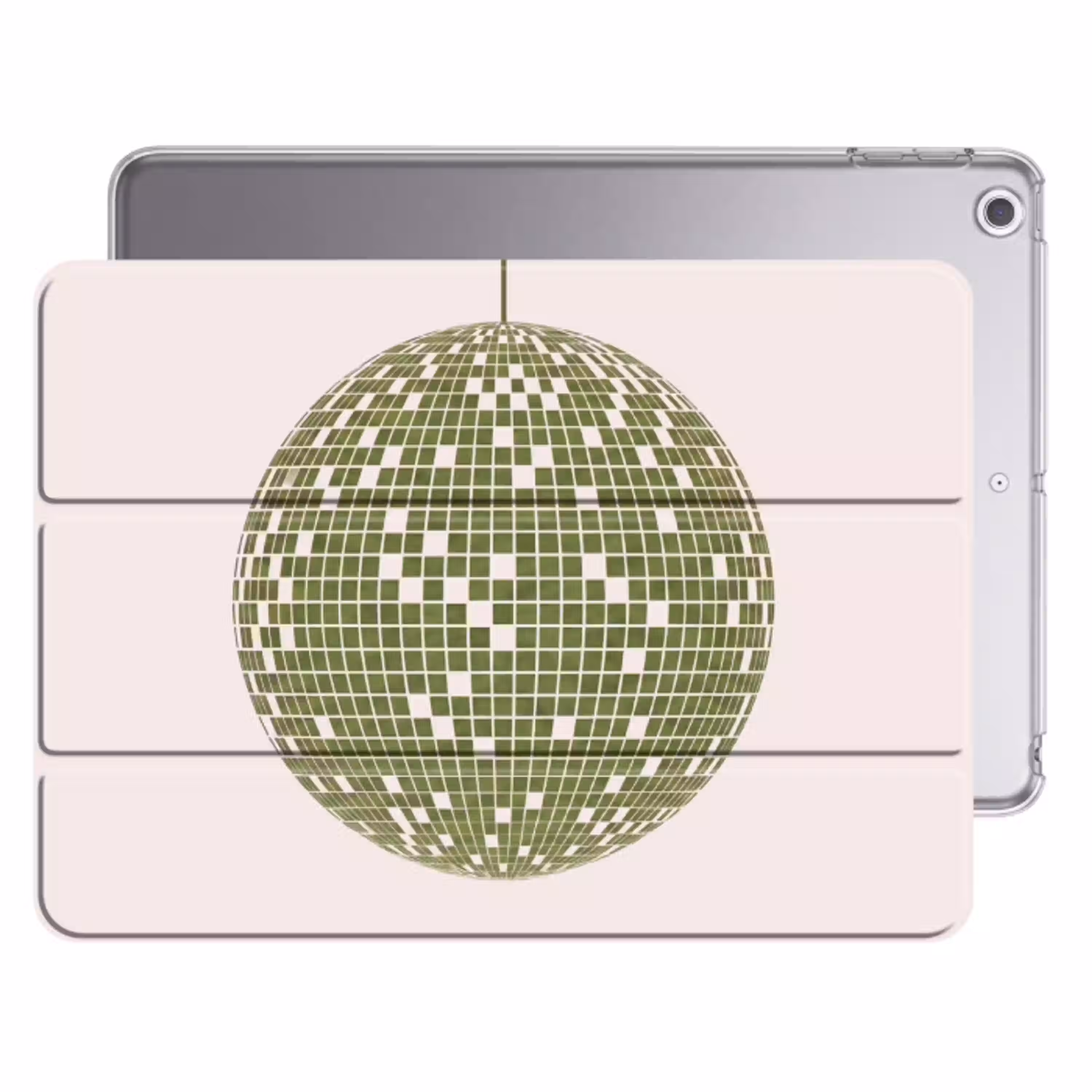 Disco - Bal - Groen - Abstract - Modern Apple iPad 2017 middel -threedimensional_3d_global