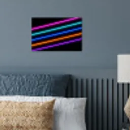 Esthetiek - Retro - Neon poster papier klein -sfeer2