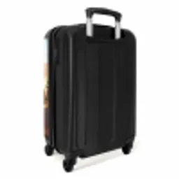 Galopperende Eenhoorn in Herfstwereld NBS - Handbagage koffer - Unisex middel -achterkant