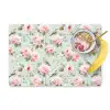Rozen - Vogels - Pastel - Kleurrijk Placemat vinyl groot 368 -zzzproduct_Kitchenyeah-website