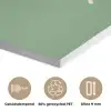 Grill - Groen - Zomer - Quote PET vilt klein -closeup_NL