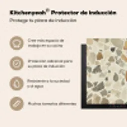 Stenen - Terrazzo - Decoratie - Tegels Inductie beschermer vinyl 3mm middel -zzsfeer2_SP