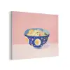 Noodles - Kom - Blauw - Illustratie PET vilt klein -3d