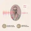 Luiaard - Bloemenprint - Bril - Roze Akoestische PET Vilt - Rond klein -USP_NL