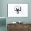 Basketbalbord - Minimalistisch - Zwart canvas 2cm klein -sfeer4