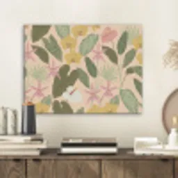 Patroon - Bloemen - Kleurrijk PET vilt klein -sfeer1