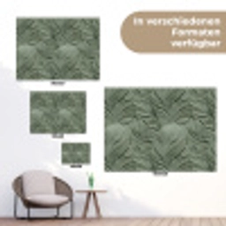 Bladeren - Textuur - Groen tuinposter los doek klein 239 -Xsfeer9_DE