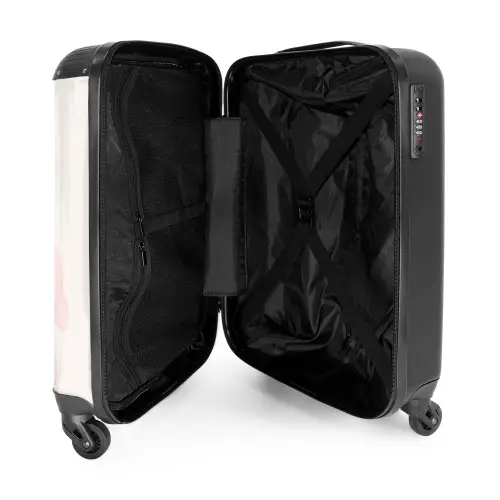 Fashion - Strik NBS - Handbagage koffer - Kinderen Unisex middel -binnenkant
