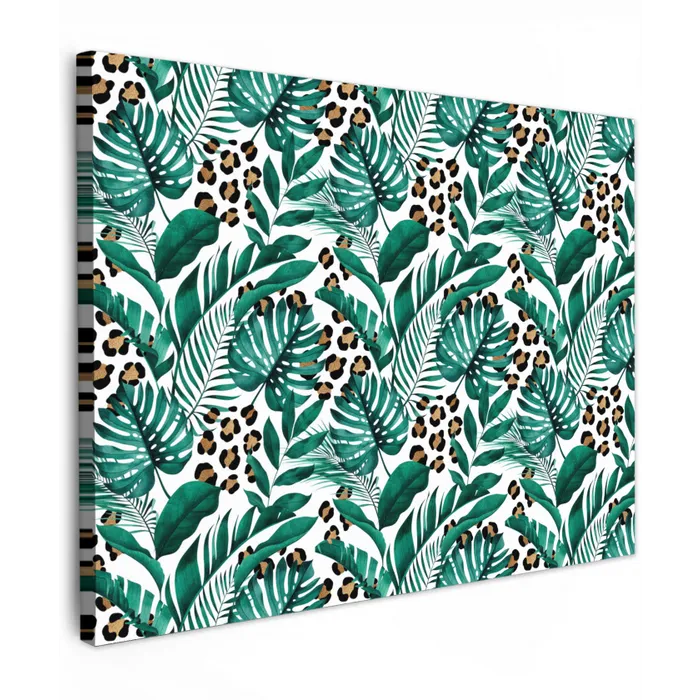 Panterprint - Bladeren - Jungle canvas 2cm klein -z3d