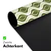 Patroon - Retro - Groen Muismat XXL klein 681 -sfeer2