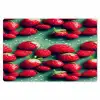 Aardbeien - Rood - Groen - Kroontjes Placemat vinyl groot 368 -zzsfeer1_Kitchenyeah-website