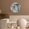 Lakens - Armen - Wijn - Glas Akoestische PET Vilt - Rond klein -sfeer1