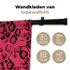 Roze - Slang - Motief Wandkleed katoen klein 269 -sfeer2
