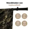 Marmer - Zwart - Goud Wandkleed katoen klein 269 -sfeer2