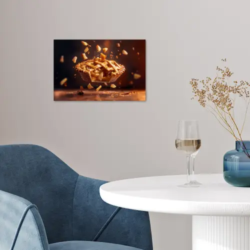 Appel - Taart - Warm - Eten poster papier klein -sfeer3