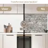 Natuurstenen - Muur - Afbrokkeling keuken achterwand 2 middel 871 -voor-na2_NL