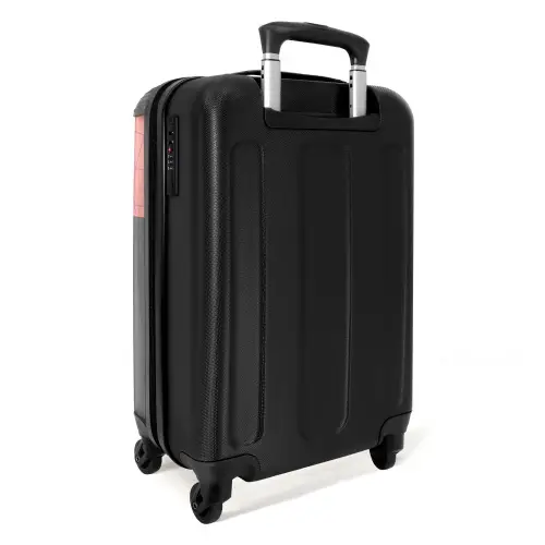 Abstract - Roze line-art NBS - Handbagage koffer - Kinderen Unisex middel -achterkant