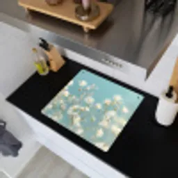 Stengels - Bloemen - Lucht - Wit Inductie beschemer met haakjes middel -sfeer1