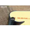 Geel - Oranje - if not now then when Placemat vinyl groot -closeup
