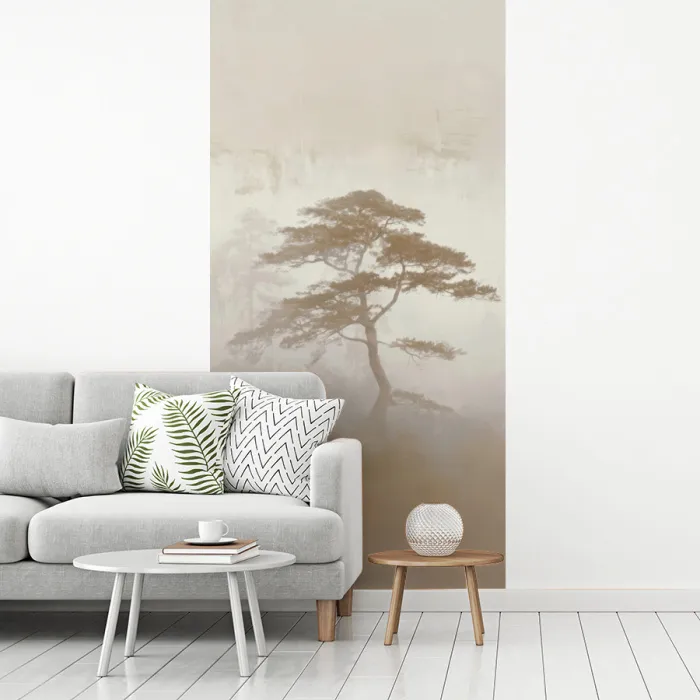 Boom - Oosterse stijl - Landschap fotobehang vinyl groot -woonkamer