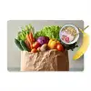 Papieren - Boodschappen - Groente - Kleurrijk Placemat vinyl groot -zzzproduct_Kitchenyeah-website