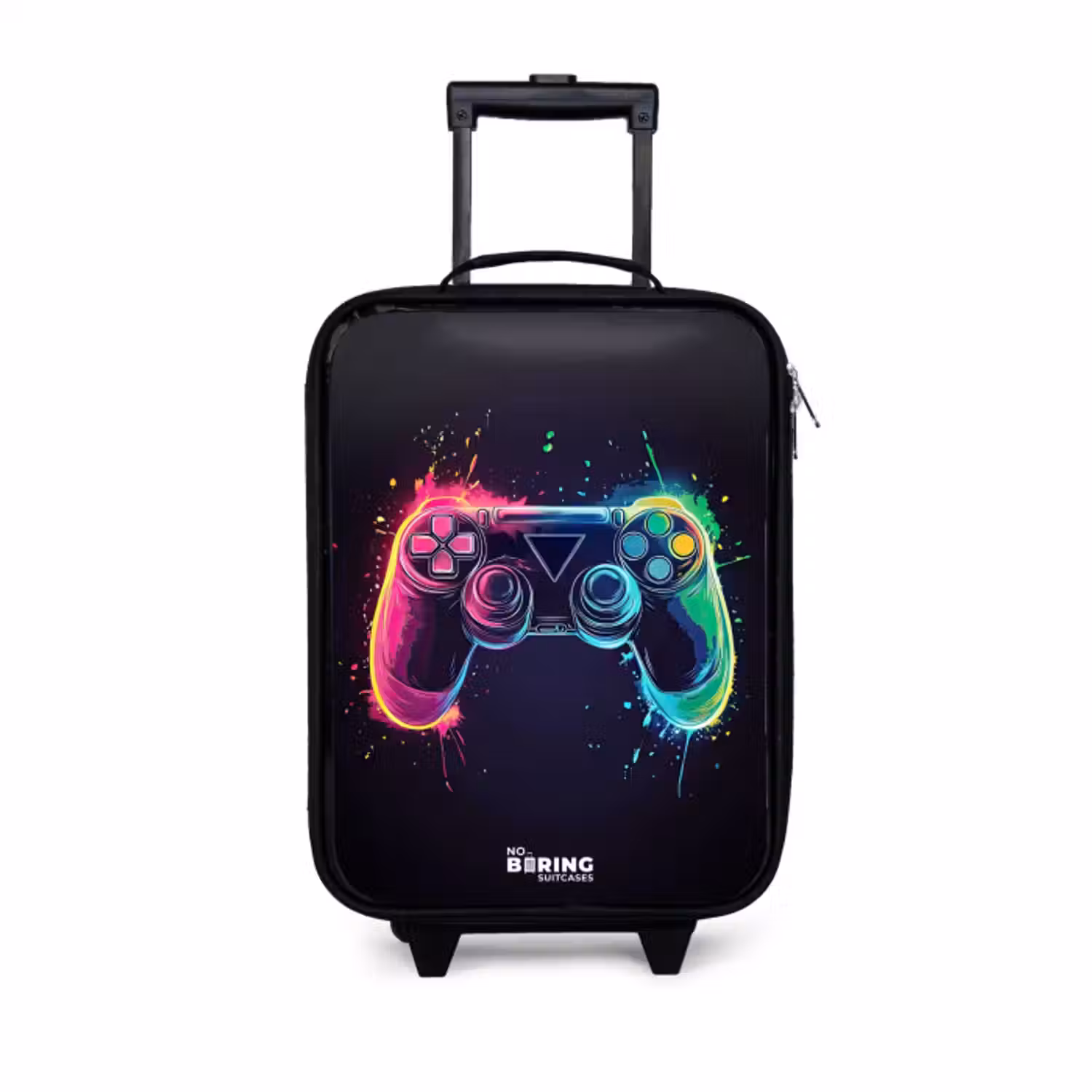 Kinderkoffer - Zwart - Game - Controller - Kleurrijk