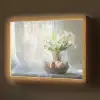 Vaas - Eieren - Bloemen Light Box met batterij (Wandlamp) middel -z3d_website