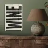 Zwart - Wijn - Decoratie - Vintage plexiglas 5mm klein -sfeer3