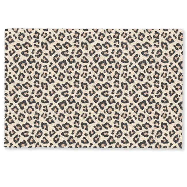 Deurmat - Panterprint - Patroon - Bruin