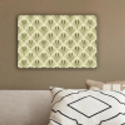 Klassiek - Waaier - Groen canvas 2cm klein 34 -sfeer3