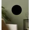 Zwart - Effen kleur Wandcirkel behangsticker klein 186 -sfeer2