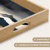 Bergen - Donkerblauw - Landschap Dienblad Rechthoek middel -USP_HandgreepNL