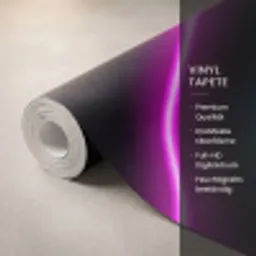 Esthetiek - Retro - Neon Behang Vinyl klein -USP_closeupDE